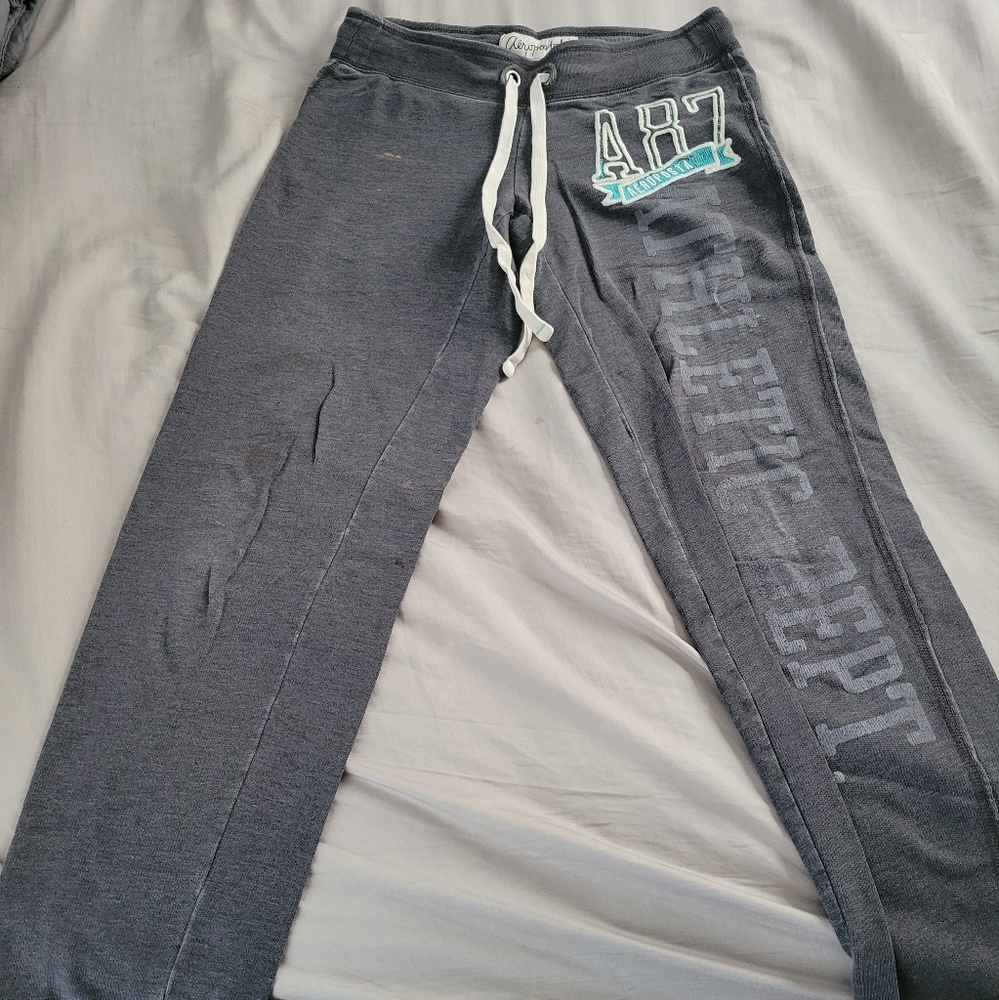 Aeropostale, XS, Grey, Sweatpants